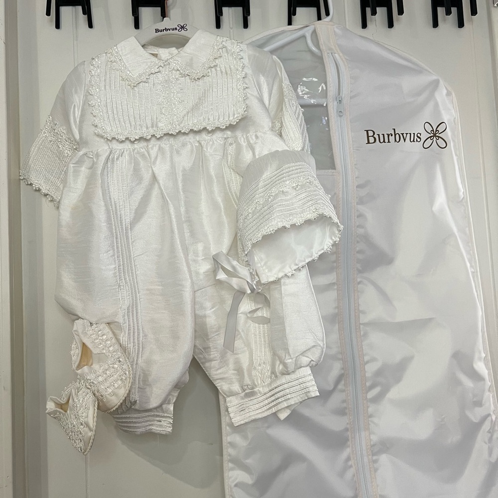 White Kids Matching Set